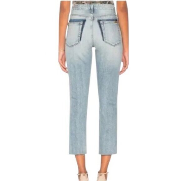 Joe's Jeans Debbie High Rise Straight Crop Jean In Kamryn Size 27 - Picture 2 of 9